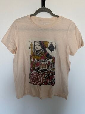 Lucky Brand Women's Graphic Tee - Queen of Spades